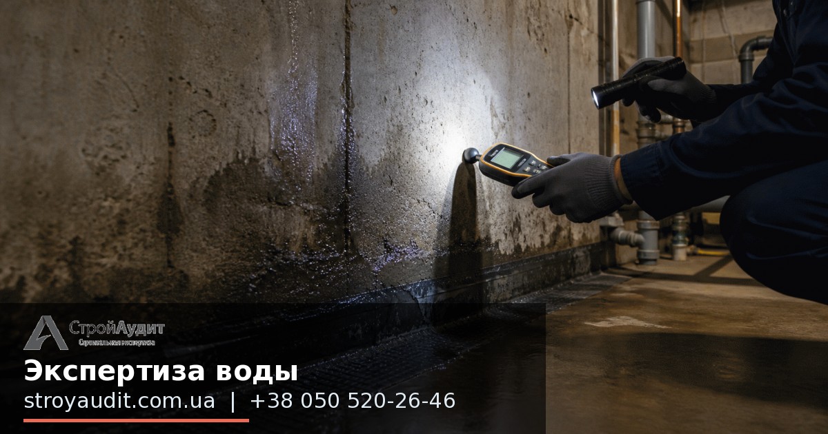 Экспертиза воды