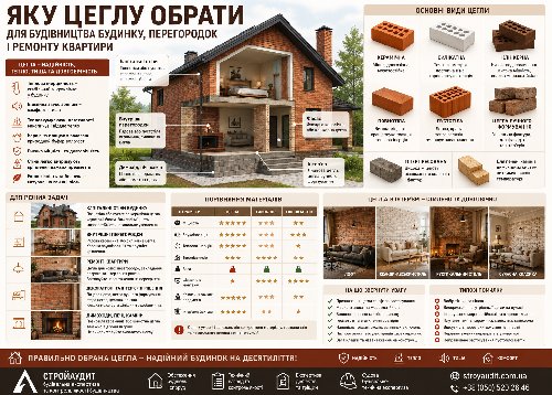 Какой кирпич выбрать для строительства дома, капитальных стен, перегородок и ремонта квартиры
