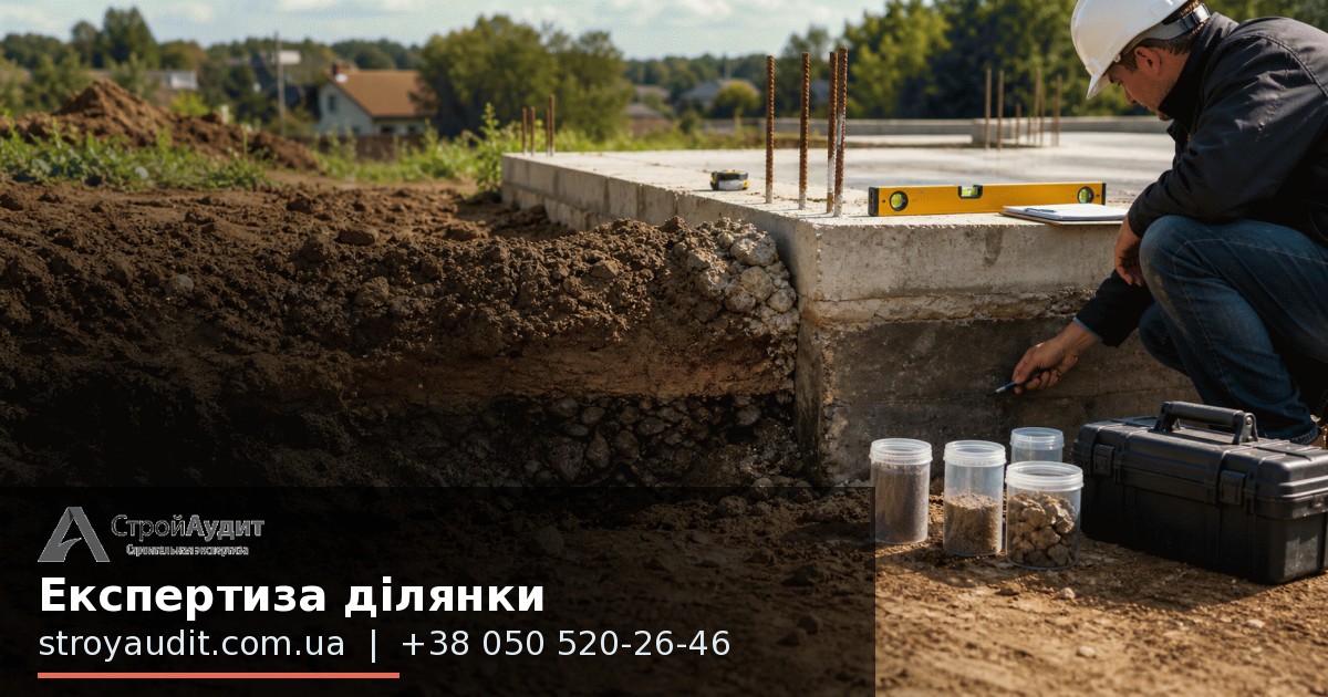 Експертиза земельної ділянки