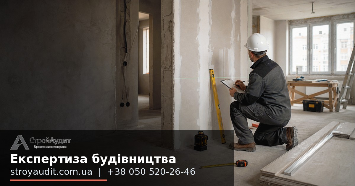 Експертиза будівництва