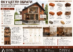 Яку цеглу обрати для будівництва будинку, капітальних стін, перегородок і ремонту квартири